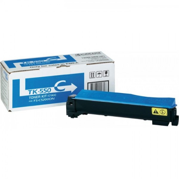 Cartus toner TK-550C cyan Kyocera 6000 pagini