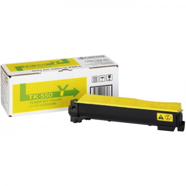 Cartus toner TK-550Y galben Kyocera 6000 pagini