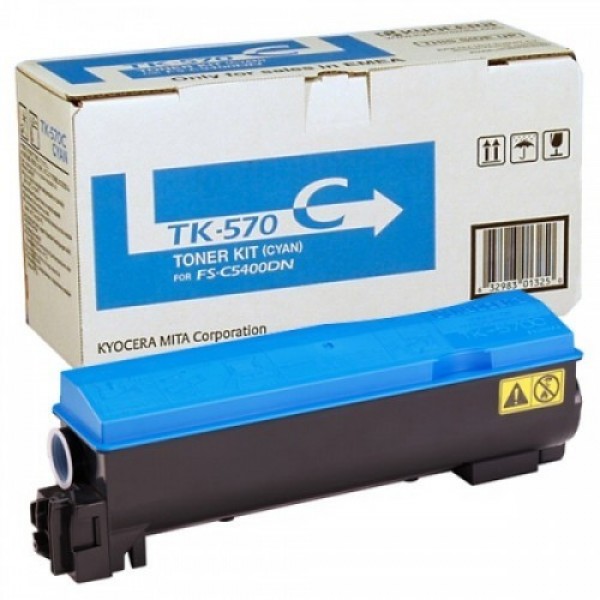 Cartus toner TK-570C cyan Kyocera 12.000 pagini