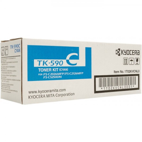 Cartus toner TK-590C cyan Kyocera 5000 pagini