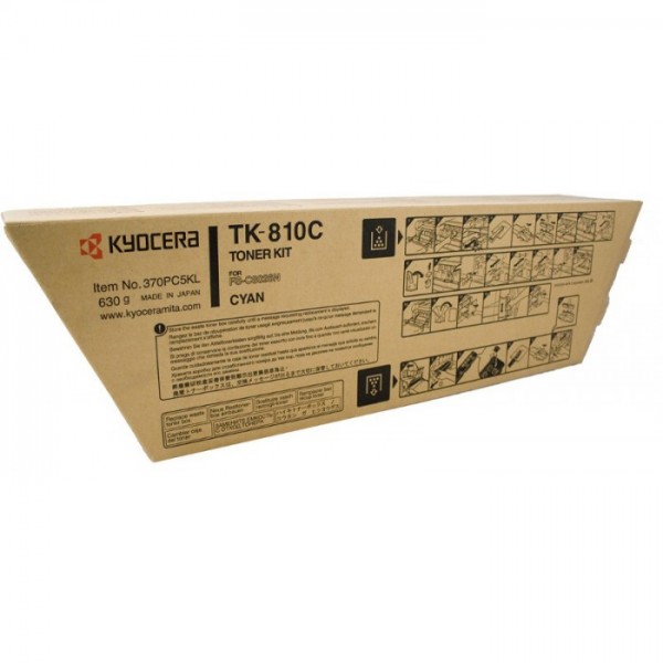 Cartus toner TK-810C cyan Kyocera 20.000 pagini