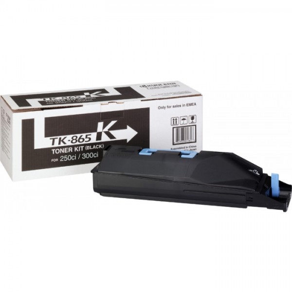 Cartus toner TK-865K negru Kyocera 20.000 pagini