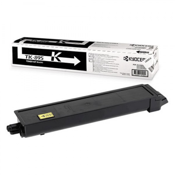 Cartus toner TK-895K negru Kyocera 12.000 pagini