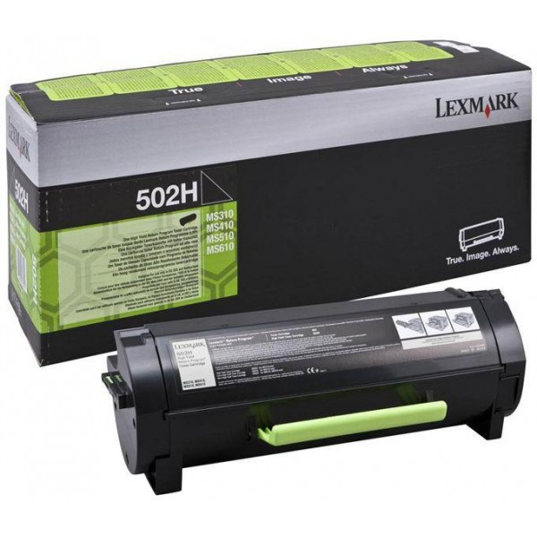 Cartus toner 50F2H0E (502H) negru Lexmark 5000 pagini