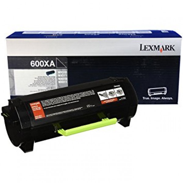 Cartus toner 60F0XA0 (600XA) negru Lexmark 20.000 pagini