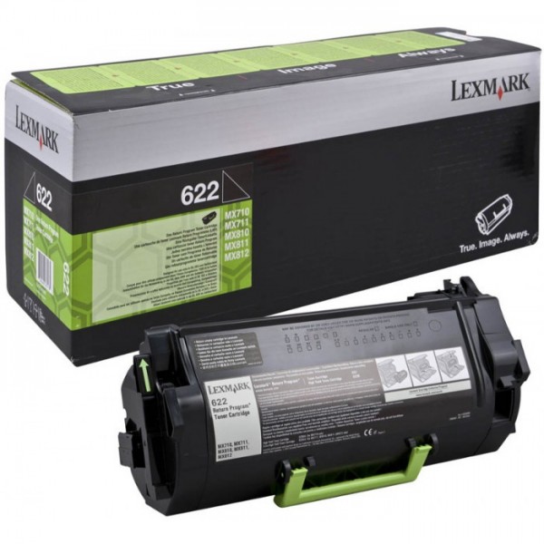 Cartus toner return program 62D2000 (622) negru Lexmark 6000 pagini