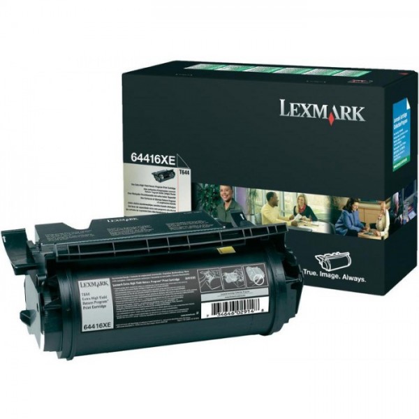 Cartus toner return program 64416XE negru Lexmark 32.000 pagini