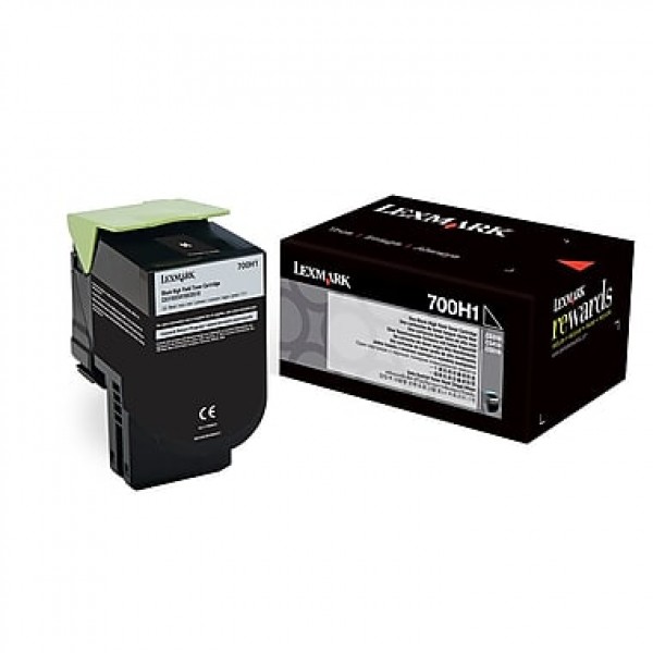 Cartus toner 70C0H10 (700H1) negru Lexmark 4000 pagini