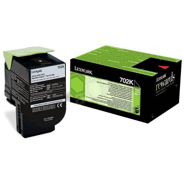 Cartus toner return program 70C20K0 (702K) negru Lexmark 1000 pagini