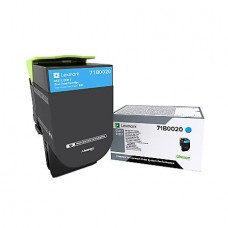 Cartus toner 71B0020 cyan Lexmark 2300 pagini