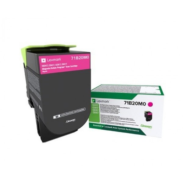 Cartus toner 71B20M0 magenta Lexmark 2300 pagini