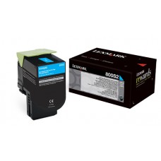 Cartus toner 80C0S20 (800S2) cyan Lexmark 2000 pagini