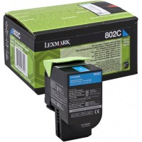 Cartus toner return program 80C20C0 (802C) cyan Lexmark 1000 pagini