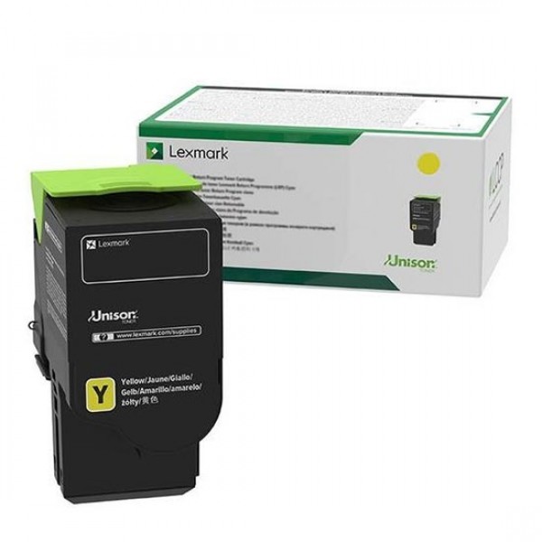 Cartus toner C242XY0 galben Lexmark 3500 pagini