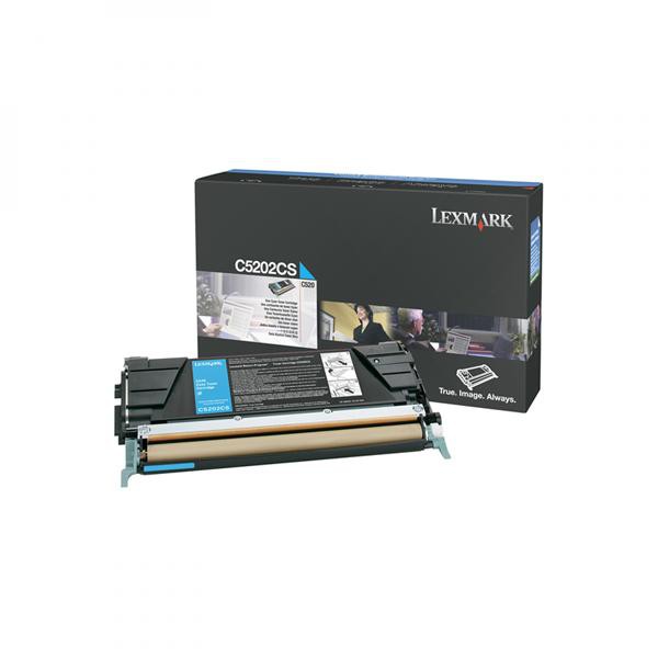 Cartus toner C5202CS cyan Lexmark 1500 pagini