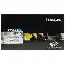 Cartus toner return program C5220CS cyan Lexmark 3000 pagini