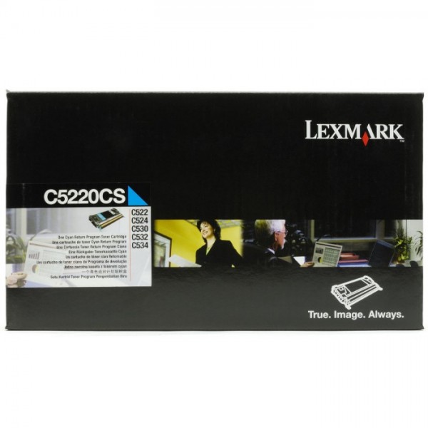 Cartus toner return program C5220CS cyan Lexmark 3000 pagini
