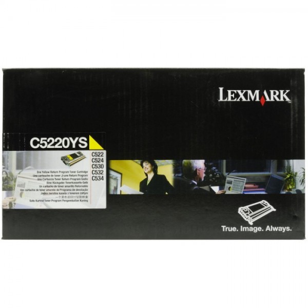 Cartus toner return program C5220YS galben Lexmark 3000 pagini