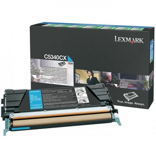 Cartus toner return program C5340CX cyan Lexmark 7000 pagini
