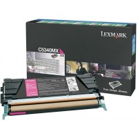 Cartus toner return program C5340MX magenta Lexmark 7000 pagini