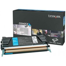 Cartus toner C5342CX cyan Lexmark 7000 pagini