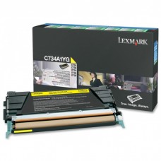Cartus toner return program C734A1YG galben Lexmark 6000 pagini