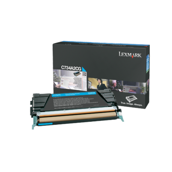 Cartus toner C734A2CG cyan Lexmark 6000 pagini