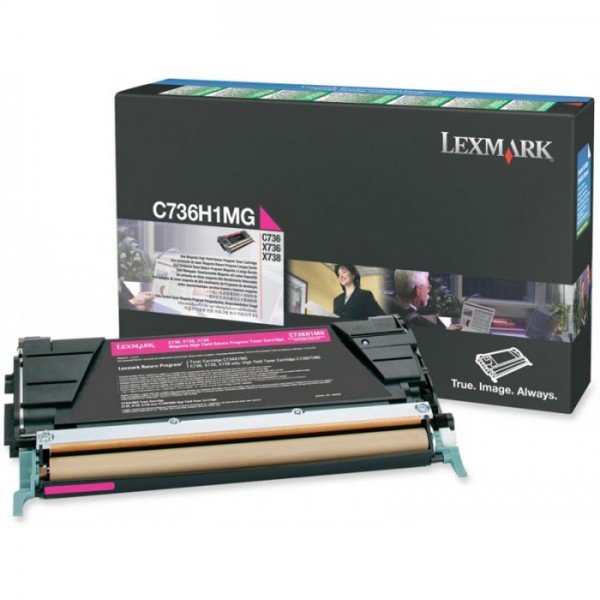 Cartus toner return program C736H1MG magenta Lexmark 10.000 pagini