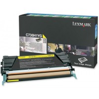 Cartus toner return program C736H1YG galben Lexmark 10.000 pagini