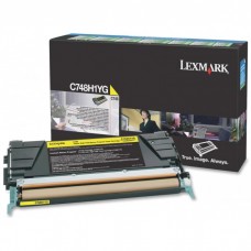Cartus toner return program C748H1YG galben Lexmark 10.000 pagini