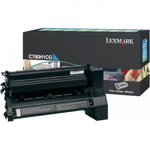 Cartus toner return program C780H1CG cyan Lexmark 10.000 pagini