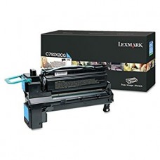 Cartus toner C792X2CG cyan Lexmark 20.000 pagini