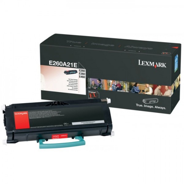 Cartus toner E260A21E negru Lexmark 3500 pagini