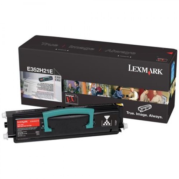 Cartus toner E352H21E negru Lexmark 9000 pagini