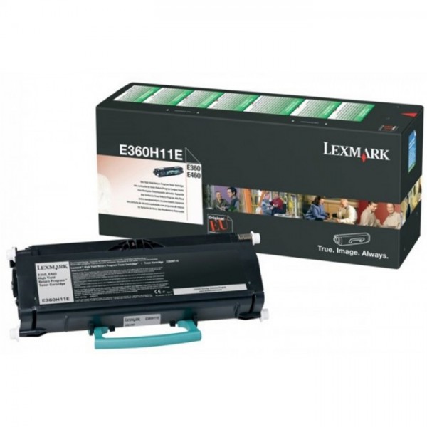 Cartus toner return program E360H11E negru Lexmark 9000 pagini