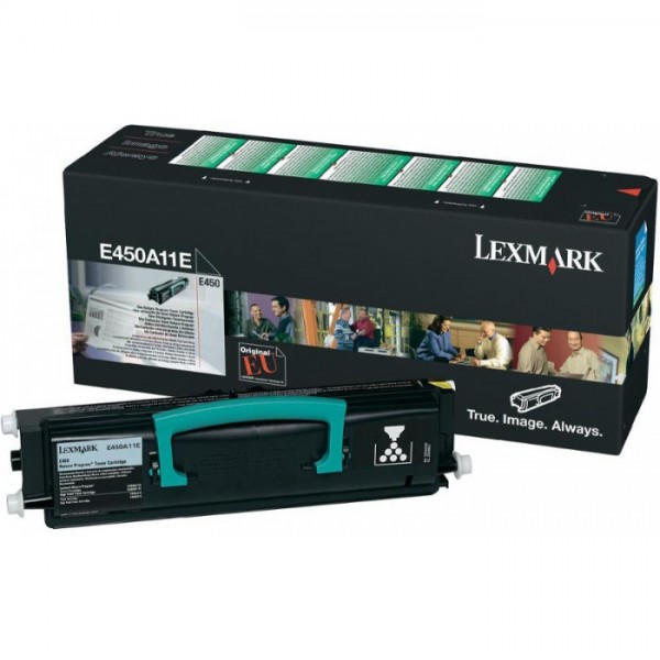 Cartus toner return program E450A11E negru Lexmark 4000 pagini