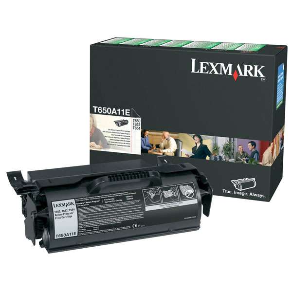 Cartus toner return program T650A11E negru Lexmark 7000 pagini