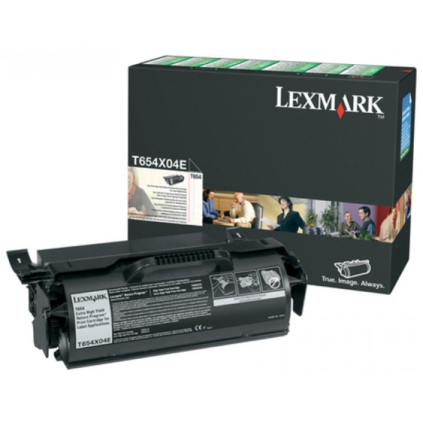 Cartus toner T654X04E negru Lexmark 36.000 pagini