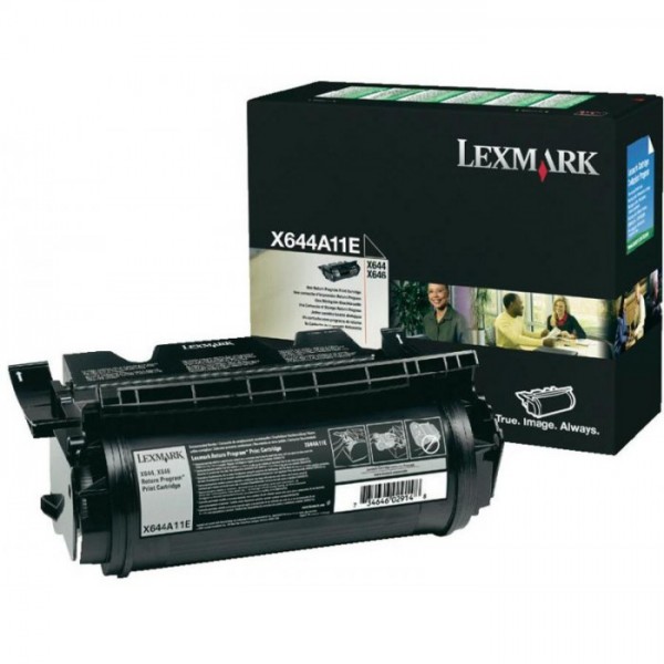 Cartus toner return program X644A11E negru Lexmark 10.000 pagini