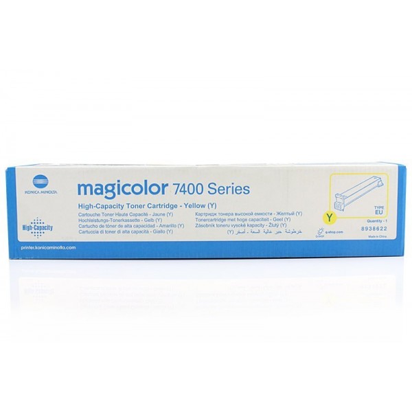 Cartus toner Konica-Minolta Original 8938-622 Galben, 24000 pagini