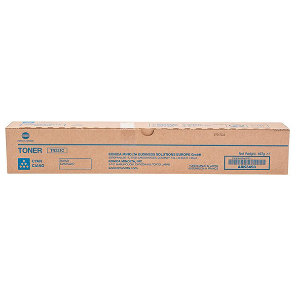 Cartus toner TN-221C cyan Konica-Minolta 21.000 pagini