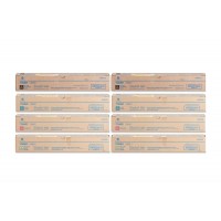 Set Cartuse toner Konica-Minolta Original 2x TN-321K Negru, 2x TN-321C Cyan, 2x TN-321M Magenta, 2x TN-321Y Galben, 204000 pagini si USB Stick