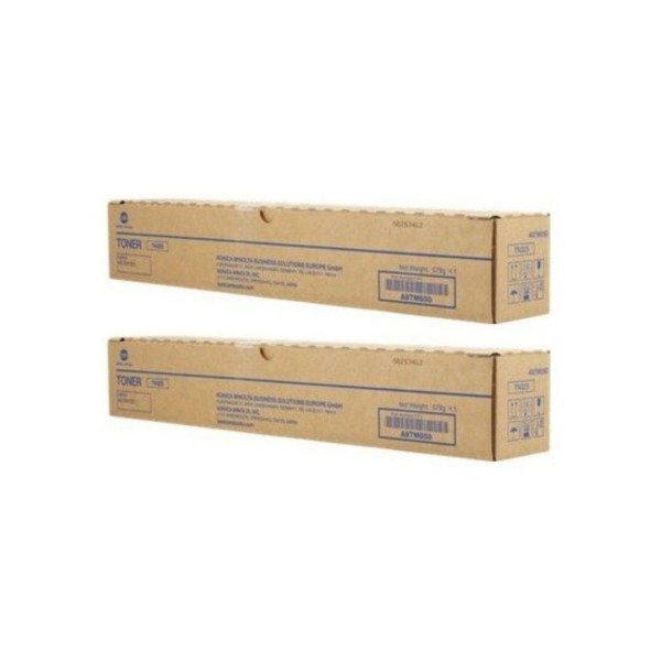 Set Cartuse toner Konica-Minolta Original 2x TN227M Magenta, 48000 pagini si USB Stick