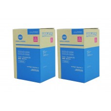 Set Cartuse toner Konica-Minolta Original 2x TN81M Magenta, 18000 pagini si USB Stick