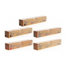 Set Cartuse toner Konica-Minolta Original 2x TN512K Negru, 1x TN512C Cyan, 1x TN512M Magenta, 1x TN512Y Galben, 133000 pagini si USB Stick