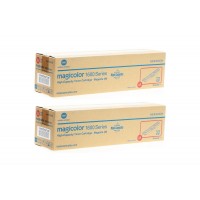 Set Cartuse toner Konica-Minolta Original 2x A0V30CH Magenta, 5000 pagini si USB Stick