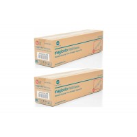 Set Cartuse toner Konica-Minolta Original 2x A0V30AH Magenta, 3000 pagini si USB Stick