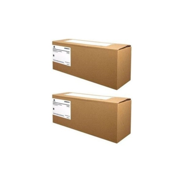 Set Cartuse toner Konica-Minolta Original 2x TNP-21M Magenta, 6000 pagini si USB Stick
