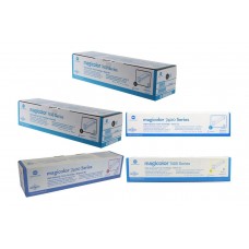 Set Cartuse toner Konica-Minolta Original 2x 8938-621 Negru, 1x 8938-624 Cyan, 1x 8938-623 Magenta, 1x 8938-622 Galben, 66000 pagini si USB Stick
