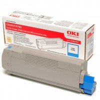Cartus toner 43381907 cyan OKI 2000 pagini